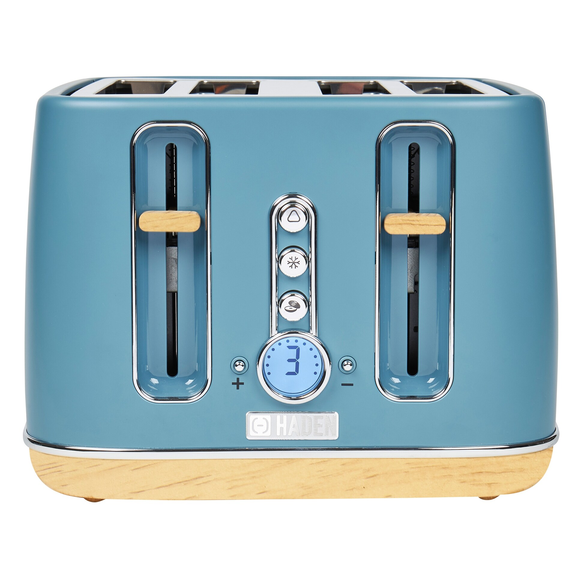 HADEN Dorchester Stone Blue 4 Slice Toaster
