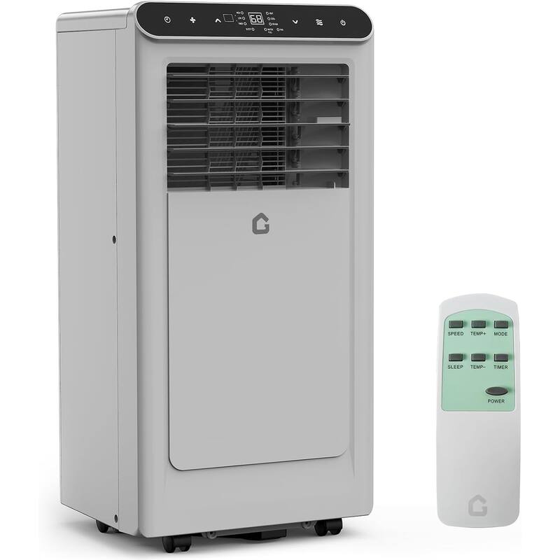10,000 BTU Portable Air Conditioner, 3-in-1 Portable AC Unit with Fan & Dehumidifier Cools up to 450 Sq. Ft