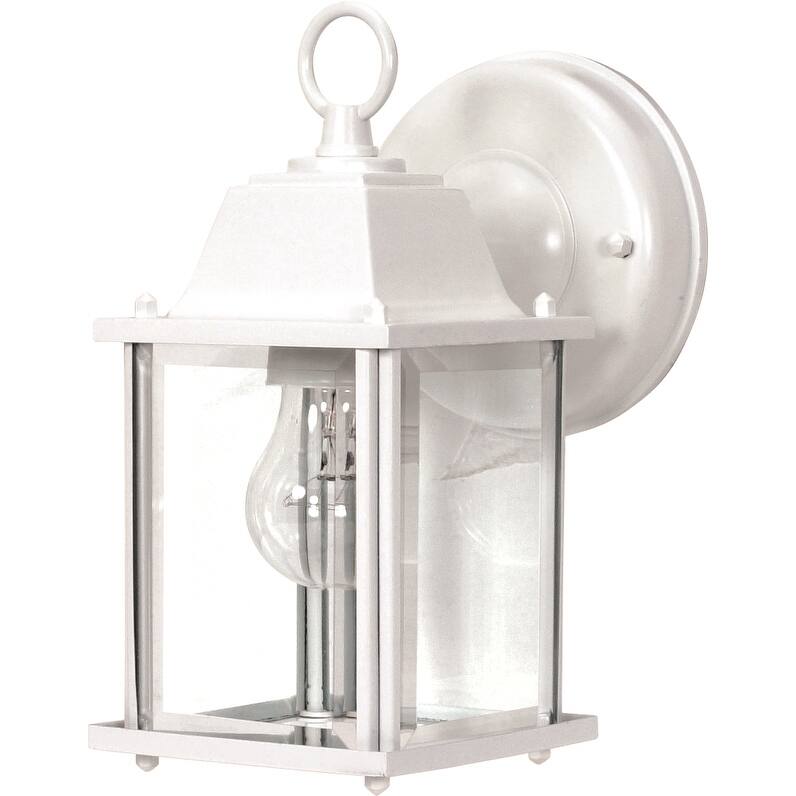 1-Light Cube Outdoor Wall Fixture