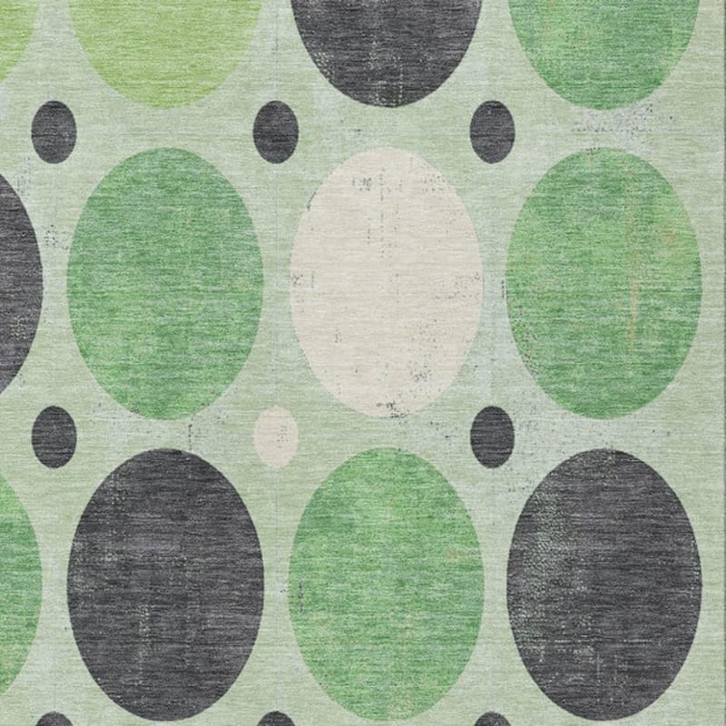 HomeRoots Geometric Transitional Rectangle Outdoor Rug