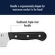 preview thumbnail 2 of 3, HENCKELS Solution 7-inch Hollow Edge Santoku Knife