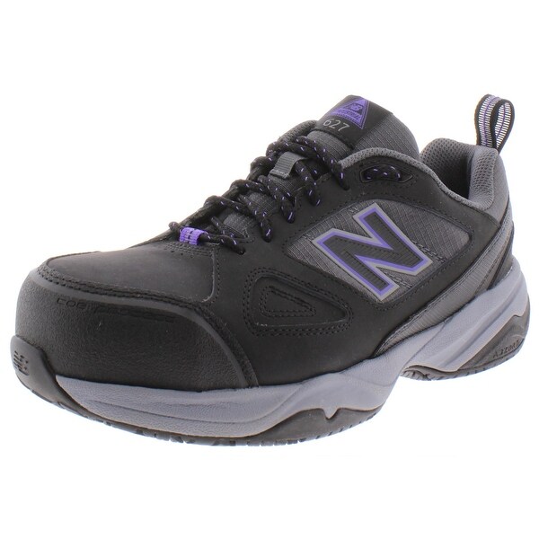 new balance black slip resistant shoes