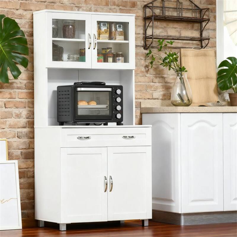 Kitchen Pantry Freestanding Storage Cabinet