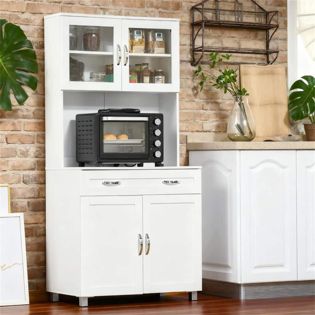 Kitchen Pantry Freestanding Storage Cabinet