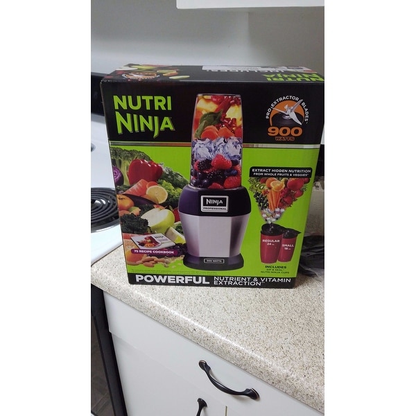 Ninja BL456 Nutri-Ninja Pro Blender w/ Recipe Book (As Is Item) - Bed Bath  & Beyond - 14340474