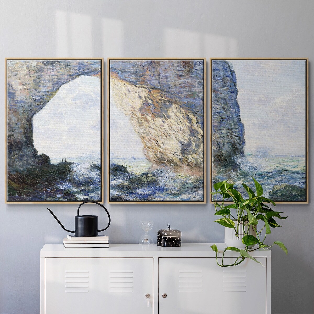 【R&B】Monet Monet - Multi Piece Framed Canvas - Bed Bath & Beyond - 39843844