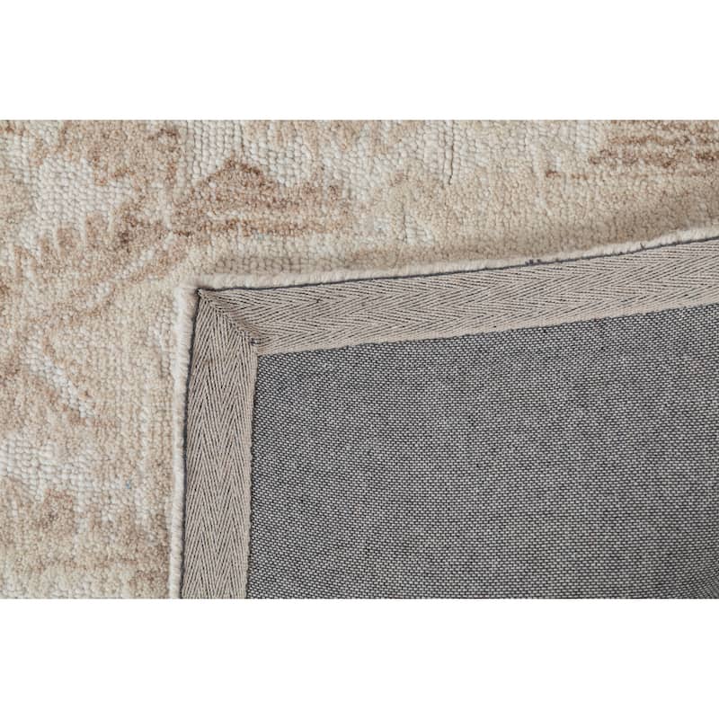 Terra by Obeetee Dusk Ikat Neutral Rug