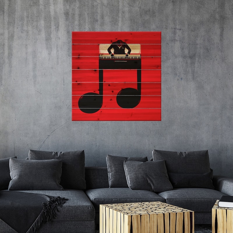 Harmony Maker Print On Wood by Digital Carbine - Multi-Color