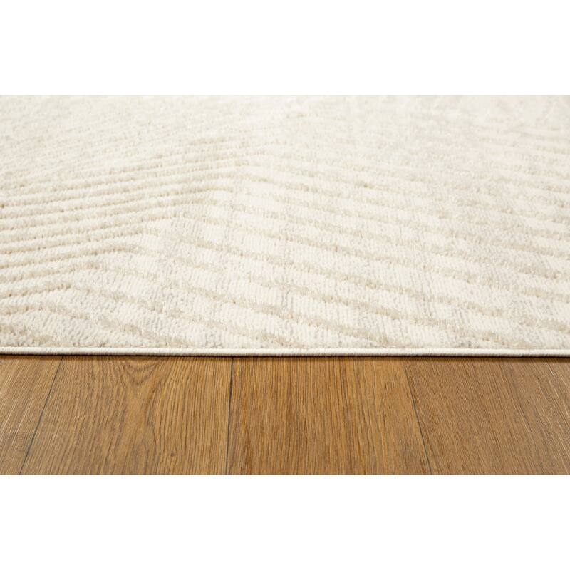 Lefkada Collection Modern Geometric Area Rug