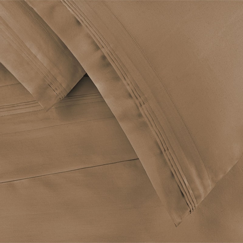 Superior Egyptian Cotton 650 Thread Count Deep Pocket Solid Sheet Set