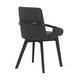 preview thumbnail 5 of 14, Greisen Modern Upholstered Wood Dining Room Chair