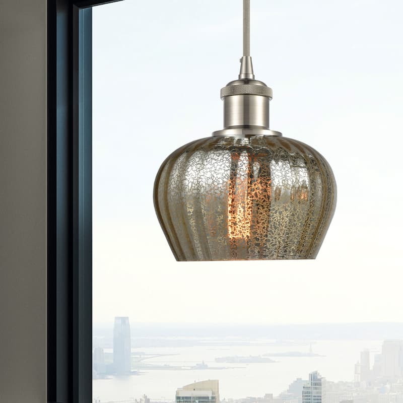Innovations Lighting Fenton 7" Wide Mini Pendant - Cord Suspension