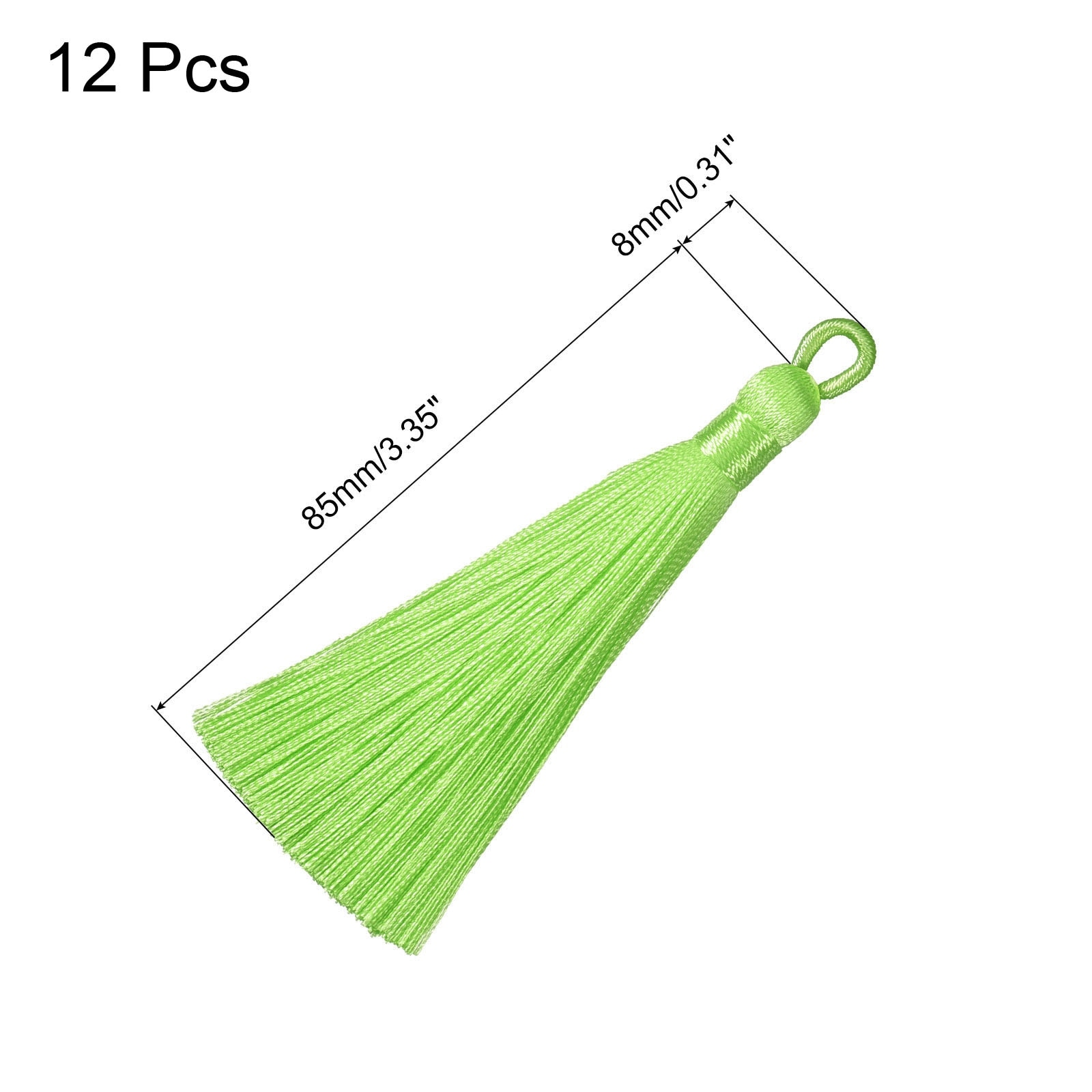 Lightweight Bookmark Tassel: 4 inch loop (Pack of 25)