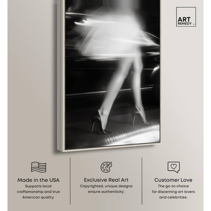 City Light's Dancer Canvas by Art Remedy