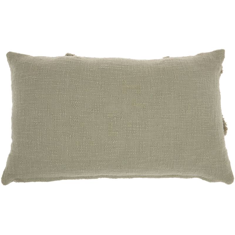 Mina Victory Distressed Diamond Boho Throw Pillow