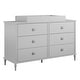 preview thumbnail 7 of 12, Little Seeds Rowan Valley Arden Grey Changing Table Dresser Topper