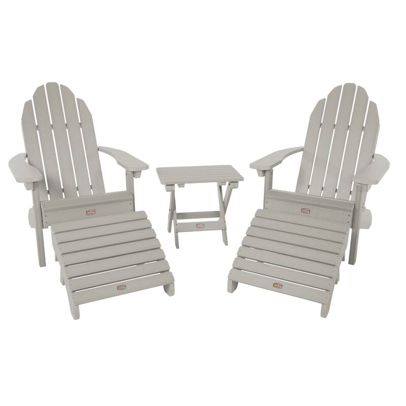 ELK OUTDOORS Adirondack Conversation Set - Harbor Gray