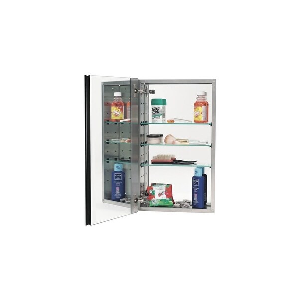 Alno Mc20244 2000 Series 15 X 25 Single Door Recessed Alno Mc20244 2000 Series 15 X 25 Single Door Recessed Medicine Cabinet With Stainless