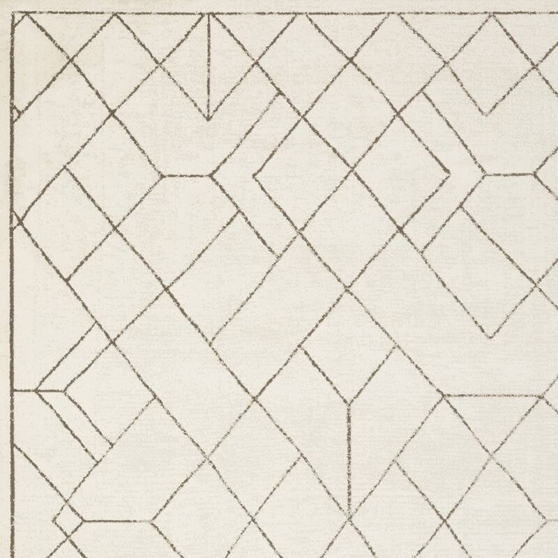 HomeRootsGeometric Modern Rectangle Area Rug