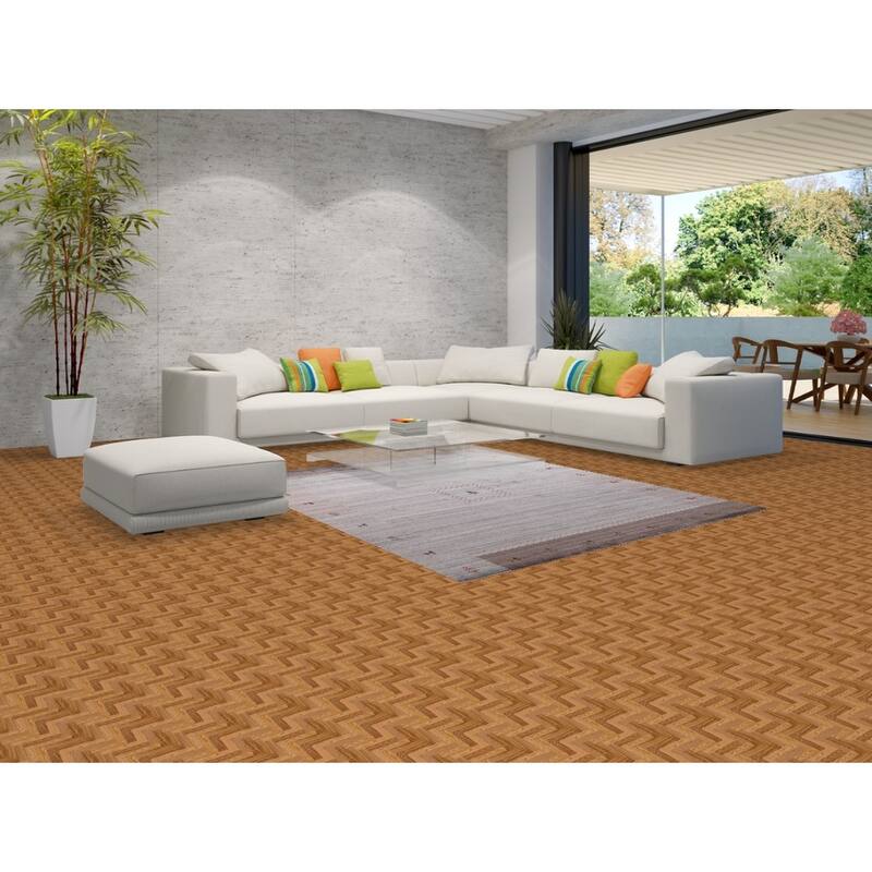 Striped Tribal Gabbeh Indian Area Rug Handmade Wool Carpet - 6'8"x 8'1"