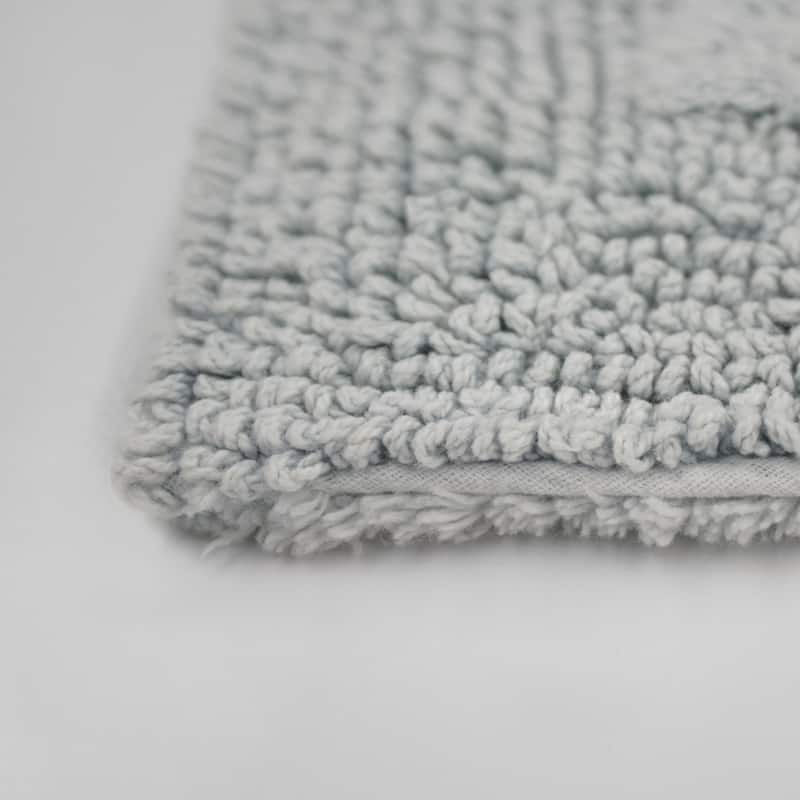 French Connection Stonewash Cotton Bath Rug