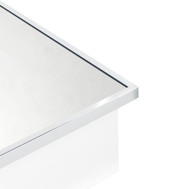 TEHOME Arched Bathroom Medicine Cabinet with Mirror Recessed and Surface Mount Medicine Cabinet Mirror