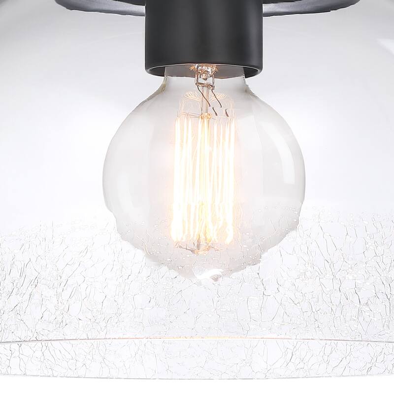 Designers Fountain D343M-SF Astra 12" Wide Semi-flush Ceiling Fixture