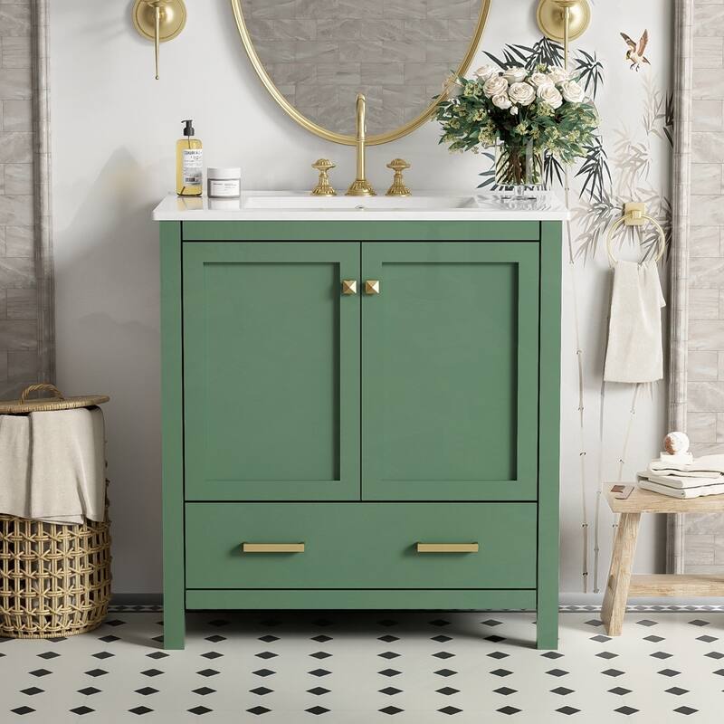 Bathroom Vanity with Single Sink