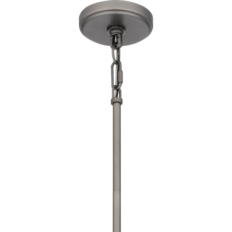 Soffer 1-Light Antique Nickel Mini Pendant Light