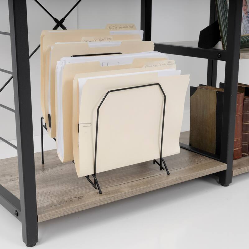 Kitchen Island Cart with Storage - Rolling Kitchen Island with Vegetable Basket