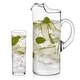 preview thumbnail 2 of 5, Libbey Modern Bar Boozy Brunch Entertaining Set with 6 Highball Glasses and Pitcher - Set of 7