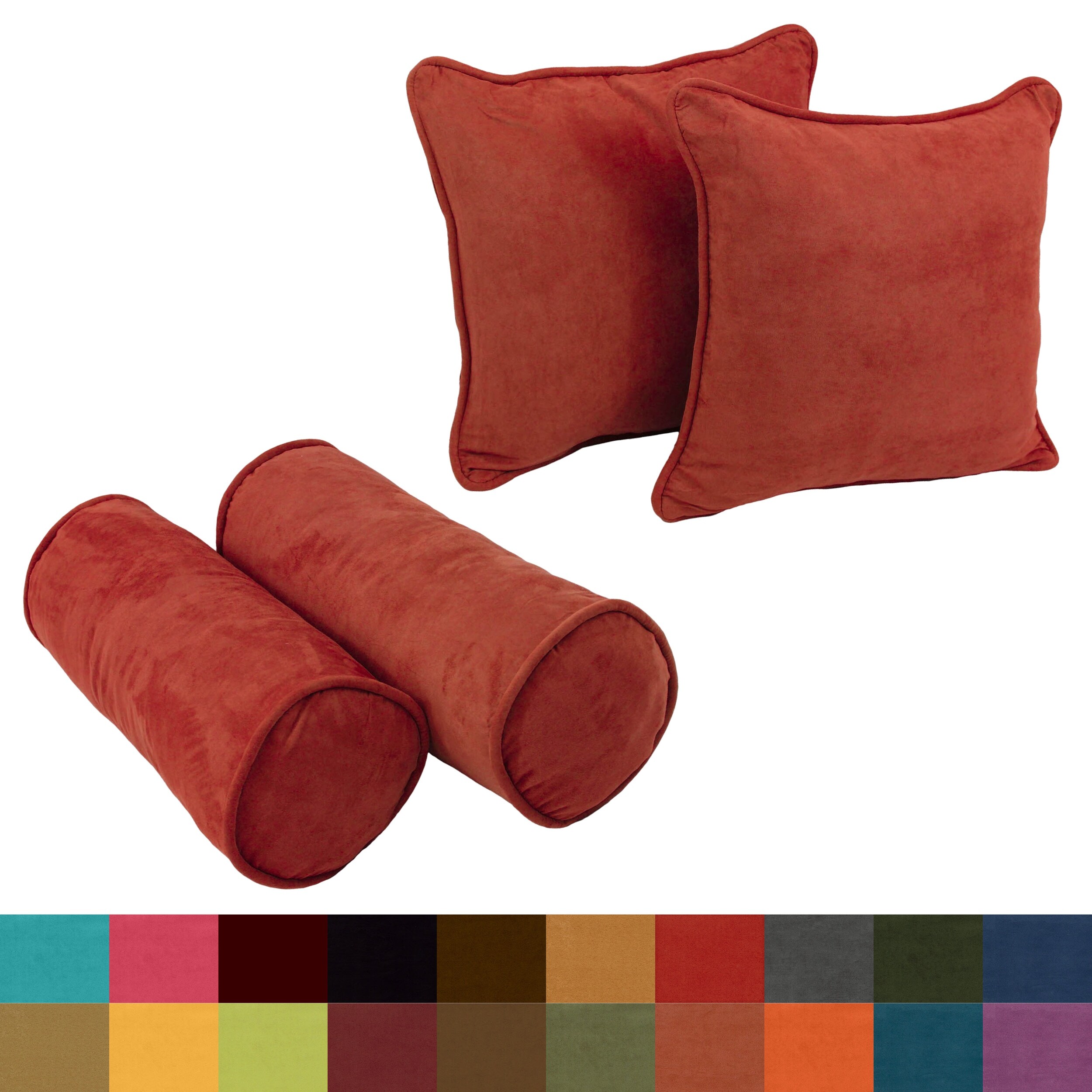 Cylinder throw pillow top