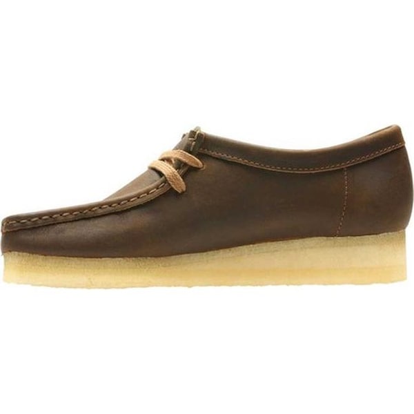 women's clarks wallabees beeswax