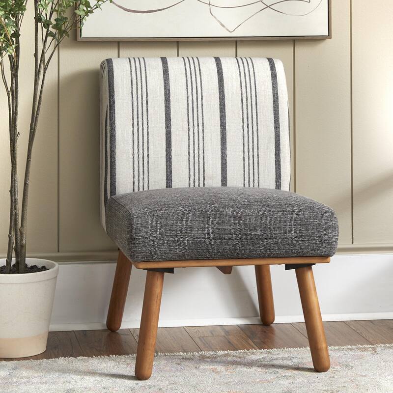 Lifestorey Gather Solid Wood Upholstered Dining Chair