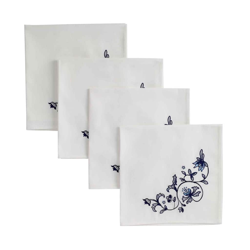 Spode® Blue Portofino 4-Pack Napkin Set - Napkin S/4