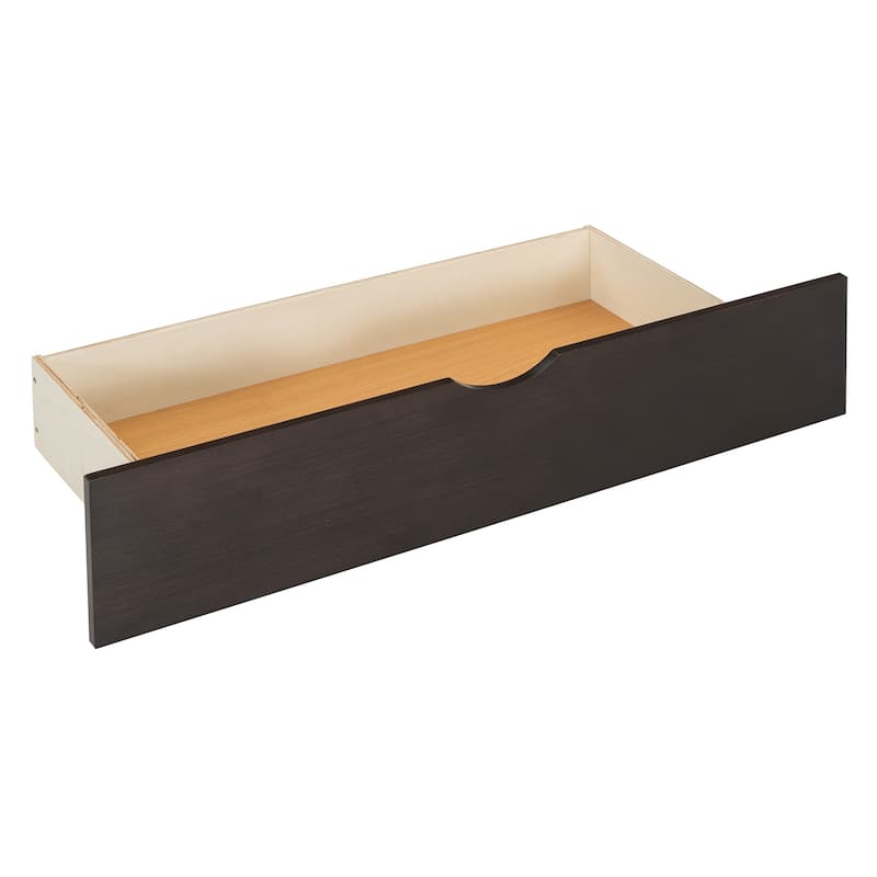 Queen Size Bed with 2 Storage Drawers and Trundle, Wood Platform Bed Frame with Upholstered Headboard, Low Profile Platform Bed