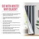 preview thumbnail 21 of 74, Dakota Complete Blackout Drapery Heavy Thermal Insulated Efficient Window Curtain Grommet Panels, 2 Panels