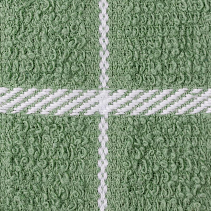 Terry Check Kitchen Towel, 3-Pack