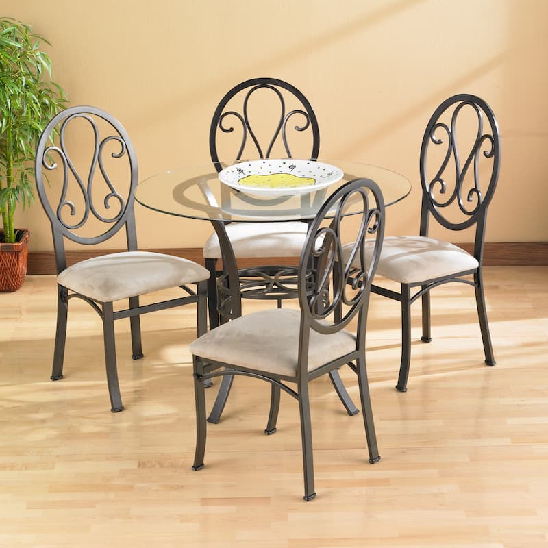 SEI Furniture Lucianna 5-Piece Dining Set