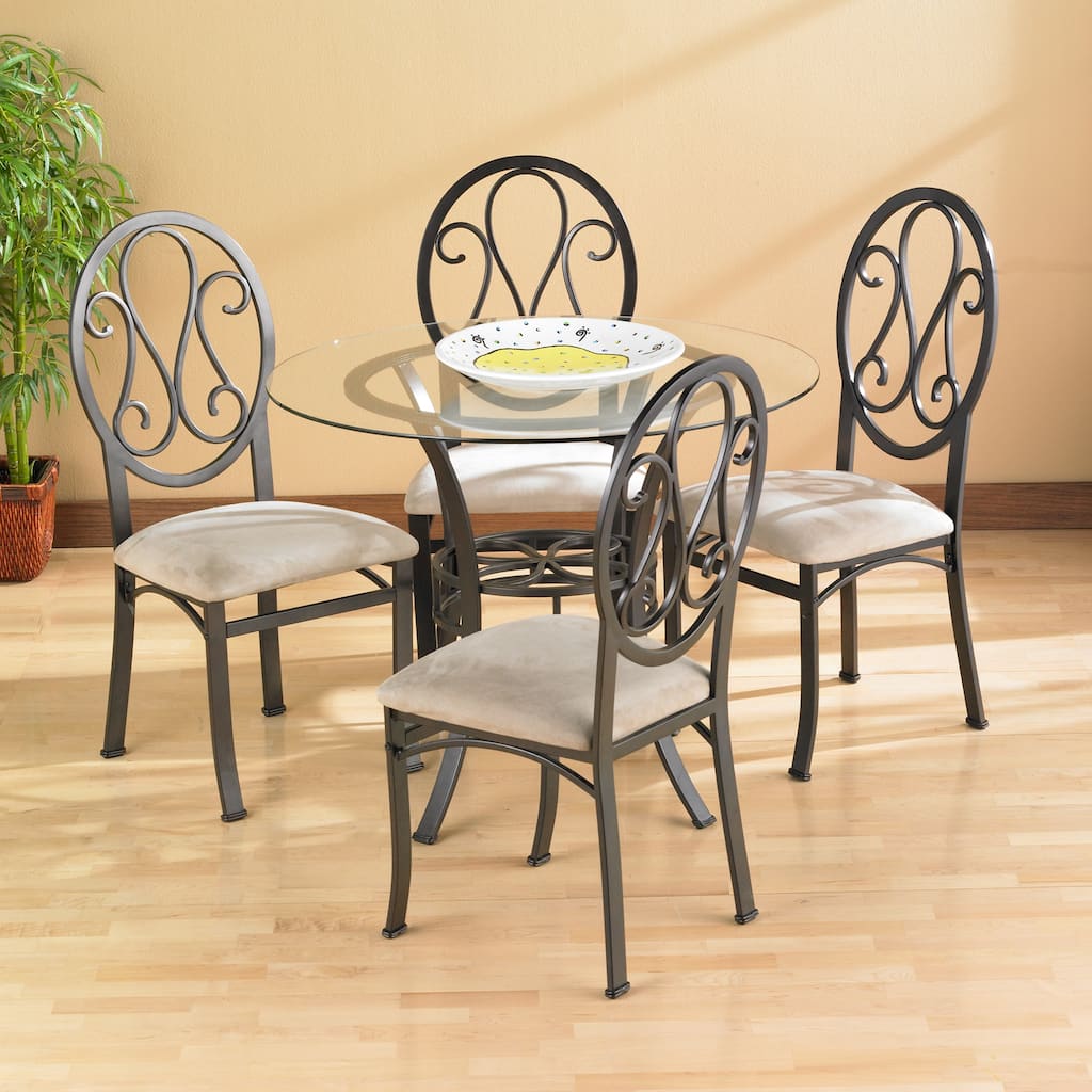 SEI Furniture Lucianna 5-Piece Dining Set