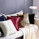 preview thumbnail 22 of 101, Deconovo Velvet Throw Pillow Covers, Pack of 2 (Covers Only)