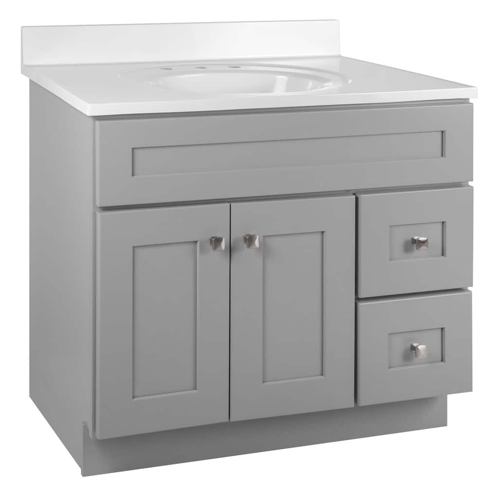 Design House 216168 Brookings 36" Free Standing Single Basin Vanity