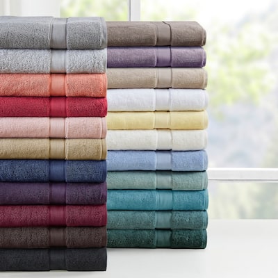 Madison Park Signature Cotton 8-piece Antimicrobial Towel Set