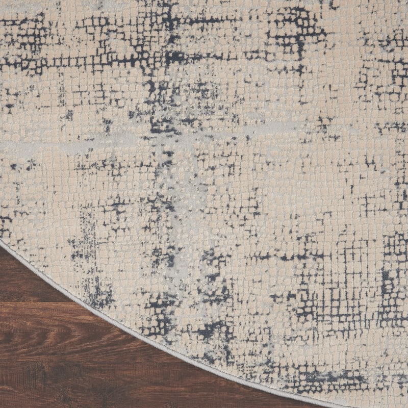 Rustic Textures Vintage Abstract Modern Area Rug