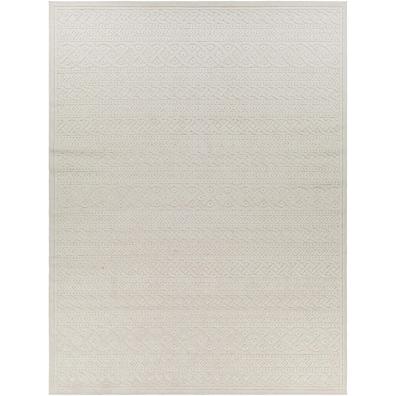 Livabliss Greenwich Indoor/ Outdoor Geometric Stripe Area Rug
