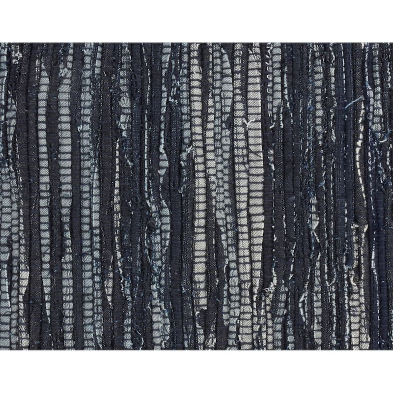 Throw Pillow With Chindi Rag Design