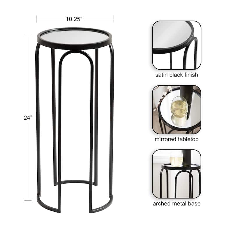 Kate and Laurel Pomeroy Metal Drink Table