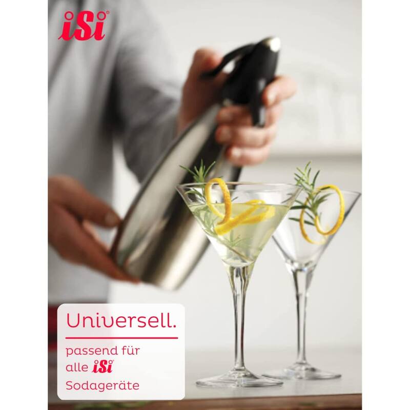 iSi North America 10 pack CO2 Soda Siphon Chargers Set