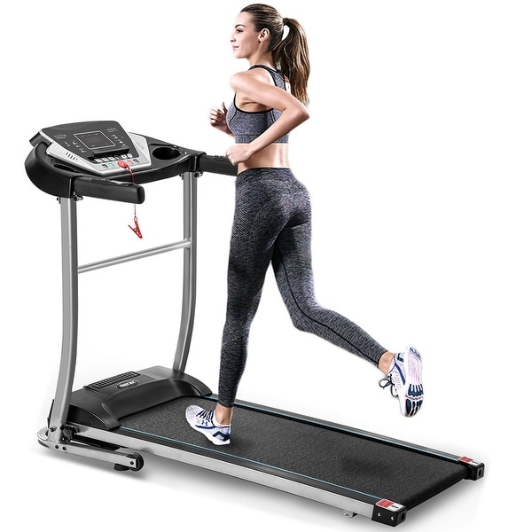 Sunny health & fitness easy assembly folding best sale treadmill