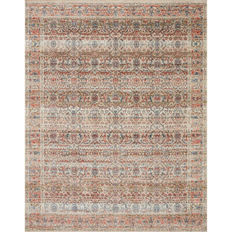 Alexander Home Valeria Distressed Traditional Persian Area Rug